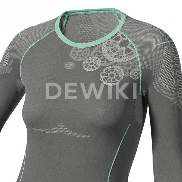 Женская летняя майка с длинным рукавом BMW Motorrad Functional Undergarments, Gray Женская летняя майка с длинным рукавом BMW Motorrad Functional Undergarments, Gray