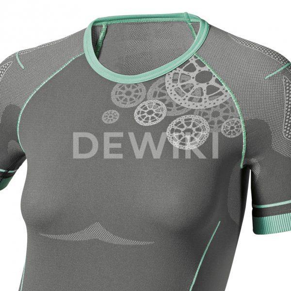 Женская летняя майка с коротким рукавом BMW Motorrad Functional Undergarments, Gray Женская летняя майка с коротким рукавом BMW Motorrad Functional Undergarments, Gray