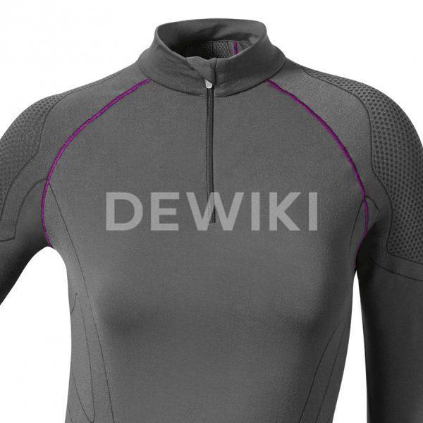 Женская термофутболка BMW Motorrad Functional Undergarments, Gray/Purple Женская термофутболка BMW Motorrad Functional Undergarments, Gray/Purple