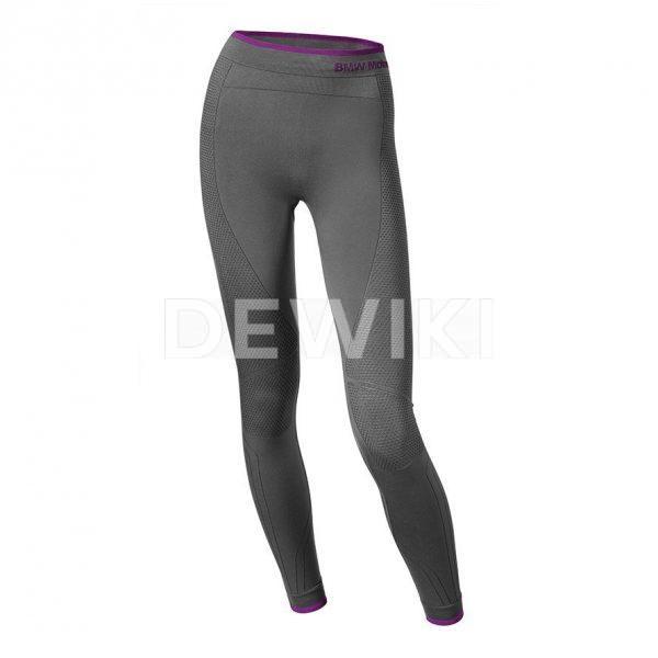 Женские термоштаны BMW Motorrad functional undergarments, Gray/Purple Женские термоштаны BMW Motorrad functional undergarments, Gray/Purple