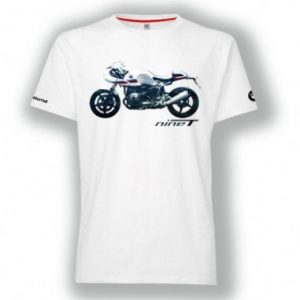 Мужская футболка BMW Motorrad, R nineT Racer, White Мужская футболка BMW Motorrad, R nineT Racer, White