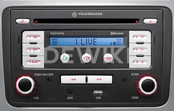 MP3-радиомагнитола Volkswagen RMT 100 MP3-радиомагнитола Volkswagen RMT 100