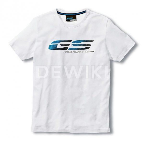 Мужская футболка BMW Motorrad GS Adventure, White Мужская футболка BMW Motorrad GS Adventure, White