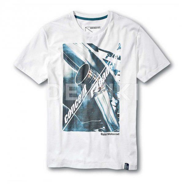 Мужская футболка BMW Motorrad Concept Roadster, White Мужская футболка BMW Motorrad Concept Roadster, White