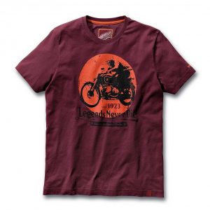 Мужская футболка BMW Motorrad Legends, Red-Brown Мужская футболка BMW Motorrad Legends, Red-Brown