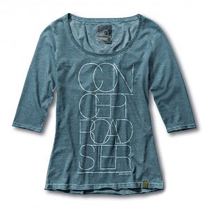 Женская футболка с длинным рукавом BMW Motorrad Roadster Concept, Green-Blue Женская футболка с длинным рукавом BMW Motorrad Roadster Concept, Green-Blue