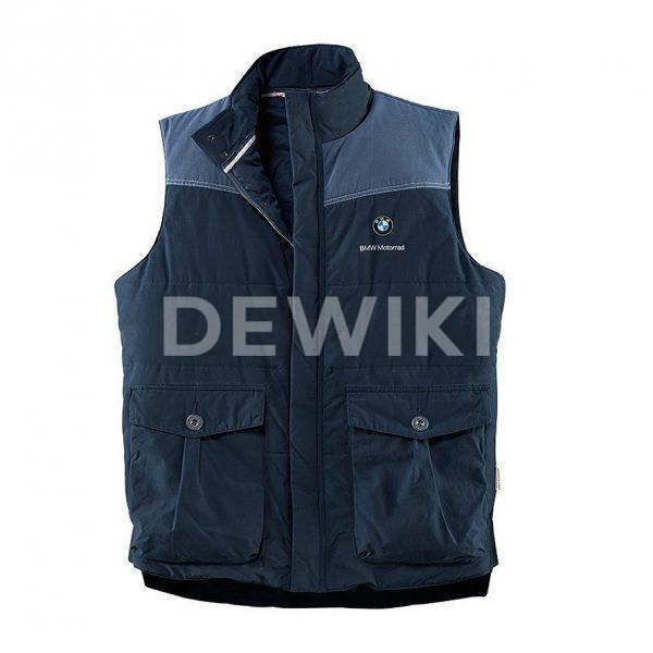Мужской жилет BMW Motorrad Logo, Blue Мужской жилет BMW Motorrad Logo, Blue