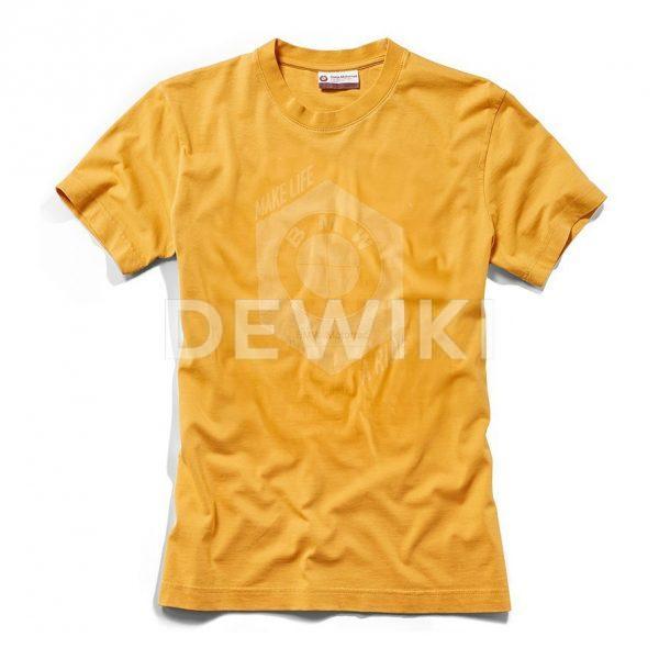 Мужская футболка BMW Motorrad Make Life a Ride, Yellow Мужская футболка BMW Motorrad Make Life a Ride, Yellow