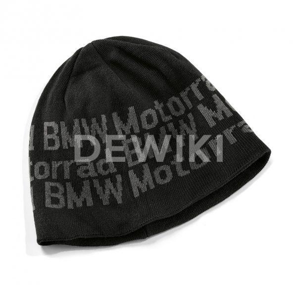 Вязаная шапка BMW Motorrad Logo, Black Вязаная шапка BMW Motorrad Logo, Black