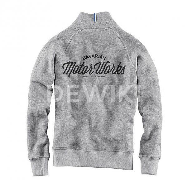 Мужской джемпер BMW Motorrad Motor Works, Grey Melange Мужской джемпер BMW Motorrad Motor Works, Grey Melange