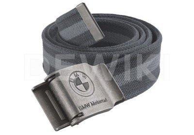 Текстильный ремень BMW Motorrad Canvas Belt, Grey Line Текстильный ремень BMW Motorrad Canvas Belt, Grey Line