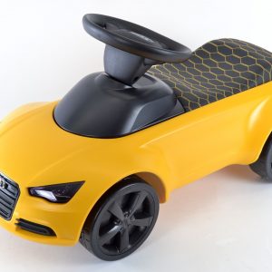 Детский автомобиль желтый Audi quattro