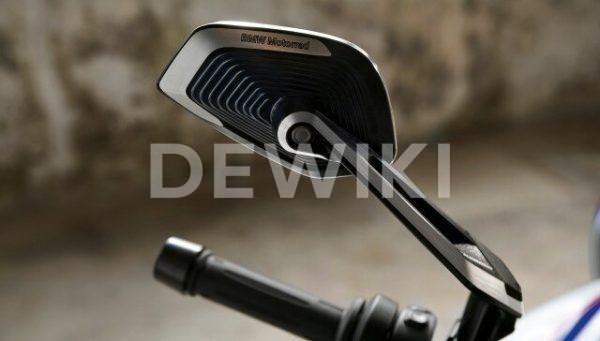 Серебристые анодированные зеркала заднего вида Option 719 HP BMW R 1200 / R 1250 Серебристые анодированные зеркала заднего вида Option 719 HP BMW R 1200 / R 1250