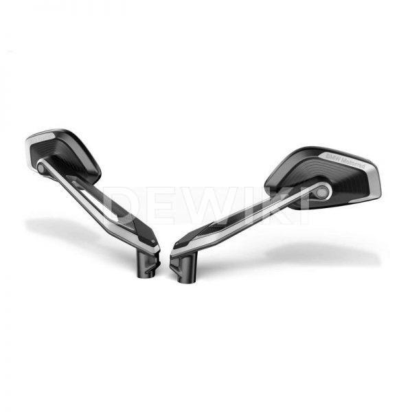 Серебристые анодированные зеркала заднего вида Option 719 HP BMW R 1200 / R 1250 Серебристые анодированные зеркала заднего вида Option 719 HP BMW R 1200 / R 1250