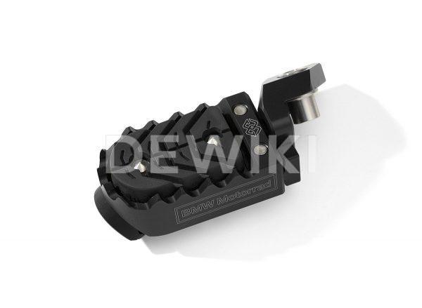 Регулируемая подножка водителя BMW R 1200 / 1250 / F 750 / 850 / GS / Adventure, черная, левая Регулируемая подножка водителя BMW R 1200 / 1250 / F 750 / 850 / GS / Adventure, черная, левая