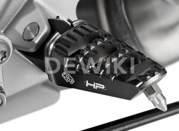 Фрезерованная подножка HP BMW F 800 R 2014-2019 год, регулируемая, левая Фрезерованная подножка HP BMW F 800 R 2014-2019 год, регулируемая, левая