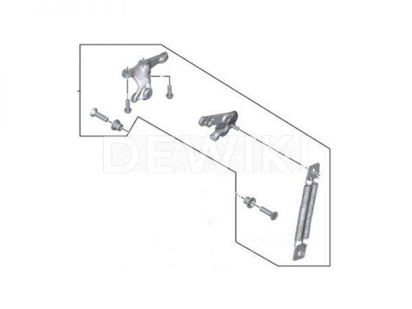 Крепление центральной подножки BMW F 900 R 2018-2020 год Крепление центральной подножки BMW F 900 R 2018-2020 год