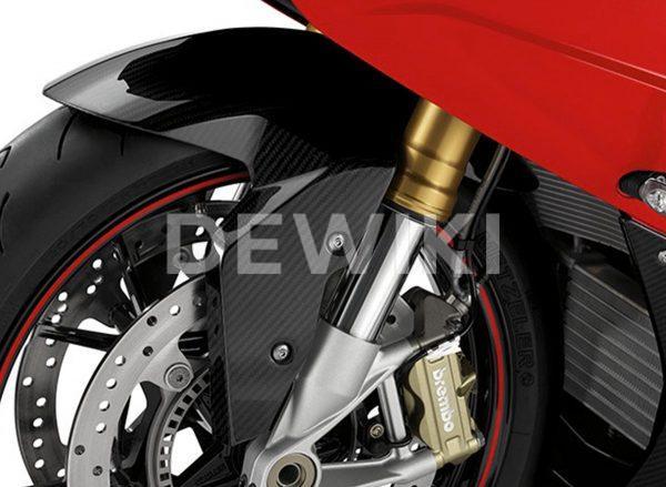 Карбоновый передний брызговик HP BMW S 1000 R / RR / XR / HP4 / R nineT 2009-2018 год Карбоновый передний брызговик HP BMW S 1000 R / RR / XR / HP4 / R nineT 2009-2018 год