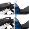 Высокое комфортное сиденье BMW F 800 R / GT 2012-2017 год, черное