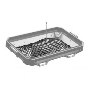 Сетка на крышку алюминиевого кофра BMW R 1200 / 1250 / F 650 / 800 / 850 / GS / Adventure Сетка на крышку алюминиевого кофра BMW R 1200 / 1250 / F 650 / 800 / 850 / GS / Adventure