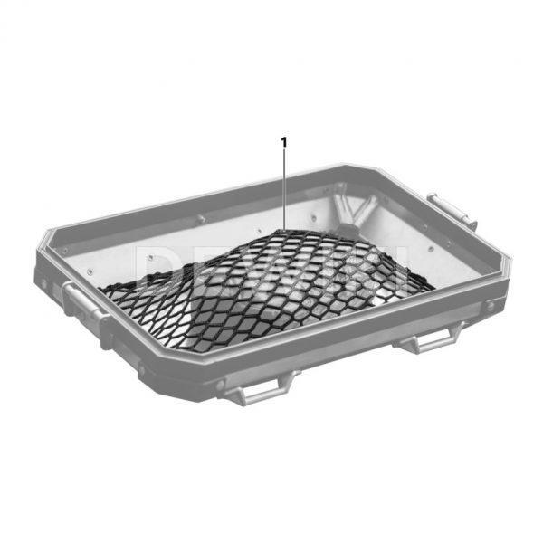 Сетка на крышку алюминиевого кофра BMW R 1200 / 1250 / F 650 / 800 / 850 / GS / Adventure Сетка на крышку алюминиевого кофра BMW R 1200 / 1250 / F 650 / 800 / 850 / GS / Adventure