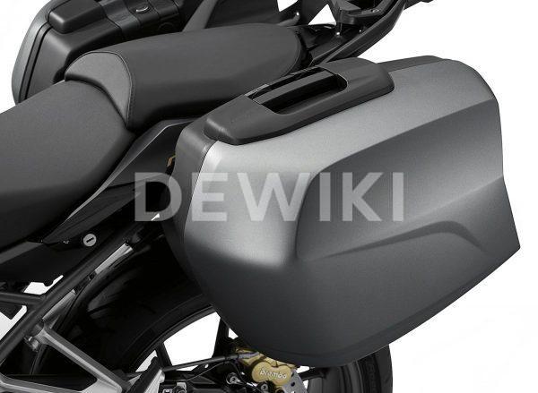 Туристический кофр BMW R 1200 / 1250 / R / RS, Granite grey, левый Туристический кофр BMW R 1200 / 1250 / R / RS, Granite grey, левый