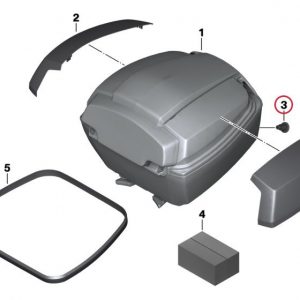 Запорный цилиндр (с кодами) для центрального замка макси-скутера BMW С 600 Sport / 650 Sport / GT Запорный цилиндр (с кодами) для центрального замка макси-скутера BMW С 600 Sport / 650 Sport / GT