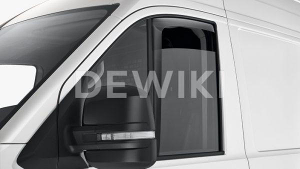 Дефлекторы на двери Volkswagen Crafter с 2017 года Дефлекторы на двери Volkswagen Crafter с 2017 года