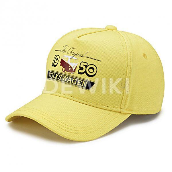 Бейсболка Volkswagen T1 Bulli, Yellow Бейсболка Volkswagen T1 Bulli, Yellow