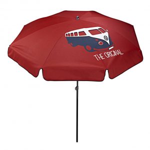 Пляжный зонт Volkswagen Sun Umbrella, T1 Bulli, Red
