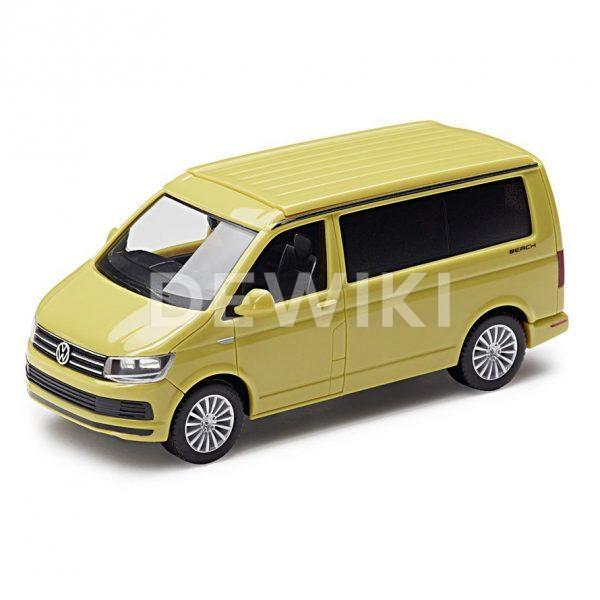 Модель в миниатюре 1:87 Volkswagen T6 California, Grape Yellow Модель в миниатюре 1:87 Volkswagen T6 California, Grape Yellow