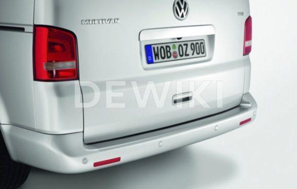 Защитная пленка на задний бампер для Volkswagen Transporter (T6)