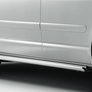 Боковые защитные трубы Volkswagen Transporter (T6), глянцевые, короткая база