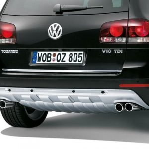 Накладка на крышку багажника Volkswagen Touareg (7P), хромированная