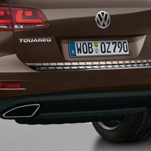 Защита днища задняя Volkswagen Touareg (7P), черная