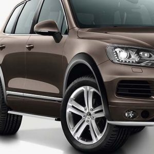 Расширители колесных арок Volkswagen Touareg (7P), грунтованные для комплектации Highline Расширители колесных арок Volkswagen Touareg (7P), грунтованные для комплектации Highline
