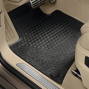 Коврики в салон Volkswagen Touareg (7P), резиновые передние Коврики в салон Volkswagen Touareg (7P), резиновые передние