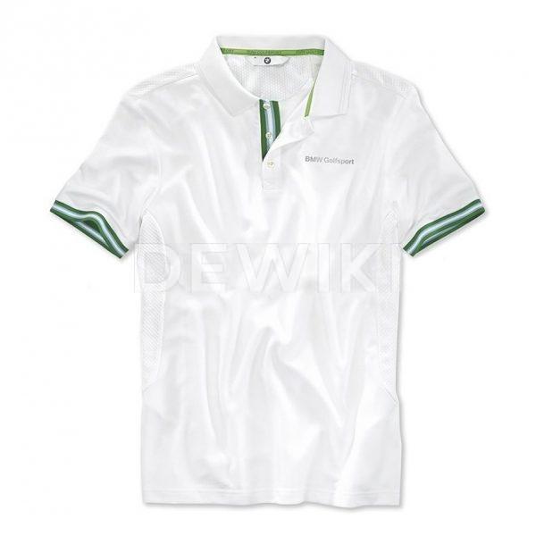 Мужская футболка BMW Golfsport, White/Green Мужская футболка BMW Golfsport, White/Green