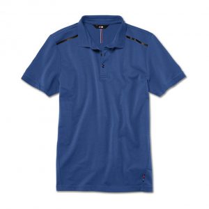 Мужская рубашка-поло BMW M, Marina Bay Blue