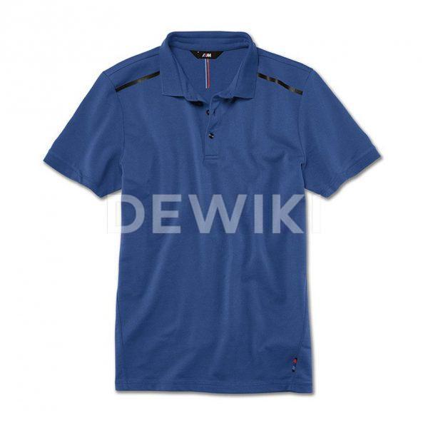 Мужская рубашка-поло BMW M, Marina Bay Blue