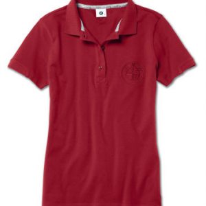 Женская рубашка-поло BMW , Red Женская рубашка-поло BMW , Red
