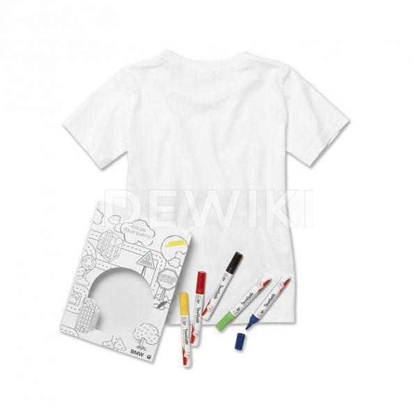 Детская интерактивная футболка BMW, White