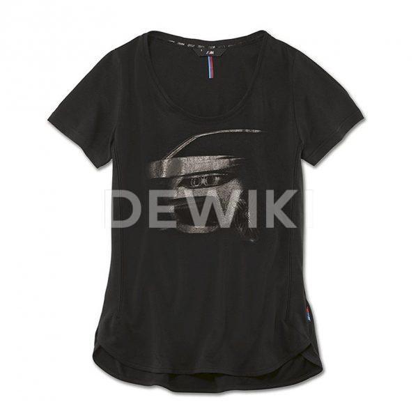 Женская футболка BMW M, Black