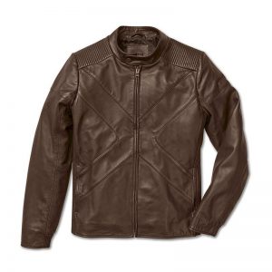 Мужская кожаная куртка BMW X, Brown Мужская кожаная куртка BMW X, Brown