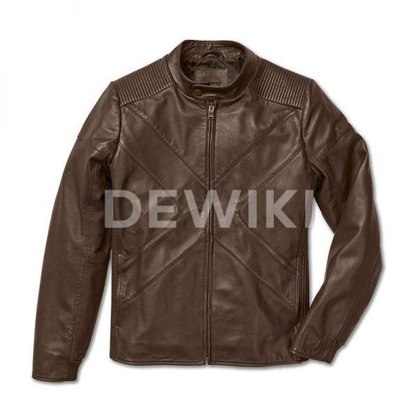 Мужская кожаная куртка BMW X, Brown Мужская кожаная куртка BMW X, Brown
