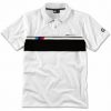 Мужская рубашка-поло BMW M Motorsport, White Мужская рубашка-поло BMW M Motorsport, White