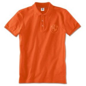 Мужская рубашка-поло BMW, Orange Мужская рубашка-поло BMW, Orange