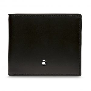 Кожаный кошелек с отделением для монет BMW от Montblanc, Black