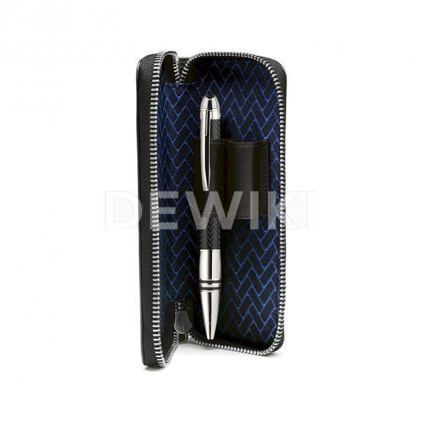 Кожаный футляр для ручек BMW от Montblanc, Black