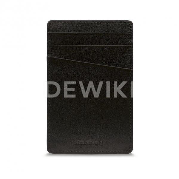 Кожаный футляр для кредитных карт BMW, Black
